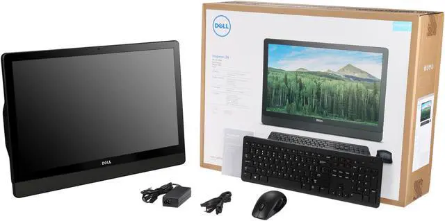 Alt view image 7 of 7 - DELL All-in-One Computer Inspiron i3455-10041BLK AMD A8-7410 8 GB DDR3L 1TB HDD 23.8" Touchscreen Windows 10 Home 64-Bit