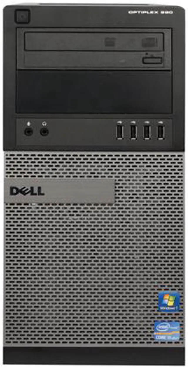 Alt view image 2 of 4 - DELL Desktop PC 990 Intel Core i5-2400 4GB DDR3 250GB HDD Intel HD Graphics 2000 Windows 7 Professional 64-bit