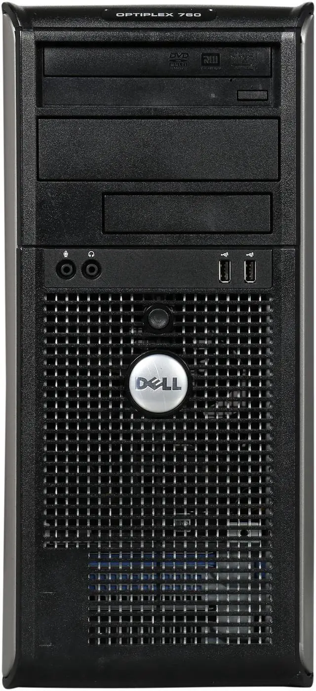 Alt view image 2 of 9 - DELL Desktop Computer OptiPlex 760 Core 2 Duo 3.0 GHz 4 GB 1 TB HDD Windows 7 Professional 64-Bit (Microsoft Authorized Refurbish)