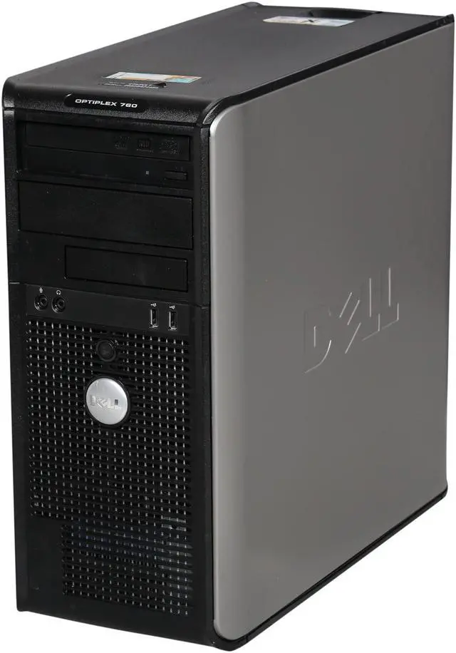 Alt view image 3 of 9 - DELL Desktop Computer OptiPlex 760 Core 2 Duo 3.0 GHz 4 GB 1 TB HDD Windows 7 Professional 64-Bit (Microsoft Authorized Refurbish)