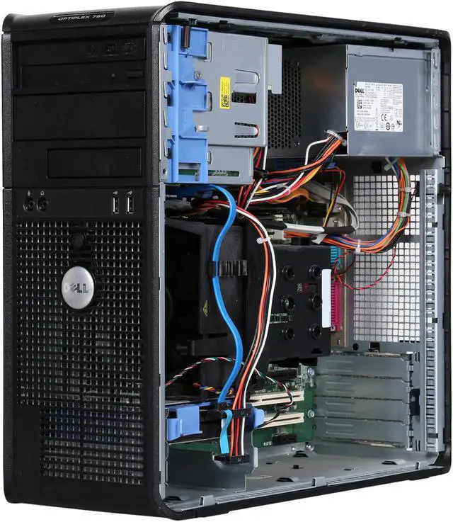Alt view image 7 of 9 - DELL Desktop Computer OptiPlex 760 Core 2 Duo 3.0 GHz 4 GB 1 TB HDD Windows 7 Professional 64-Bit (Microsoft Authorized Refurbish)