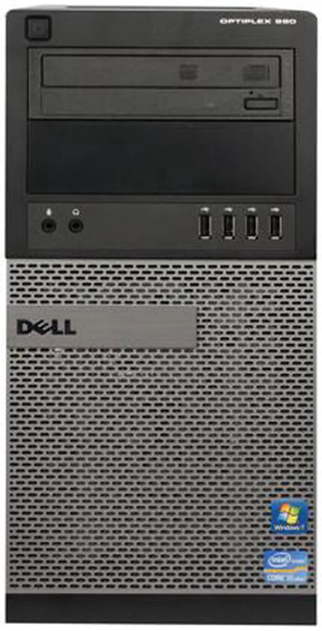 Alt view image 2 of 4 - DELL Desktop PC 990 Intel Core i5-2400 8GB DDR3 320GB HDD Intel HD Graphics 2000 Windows 7 Professional 64-bit