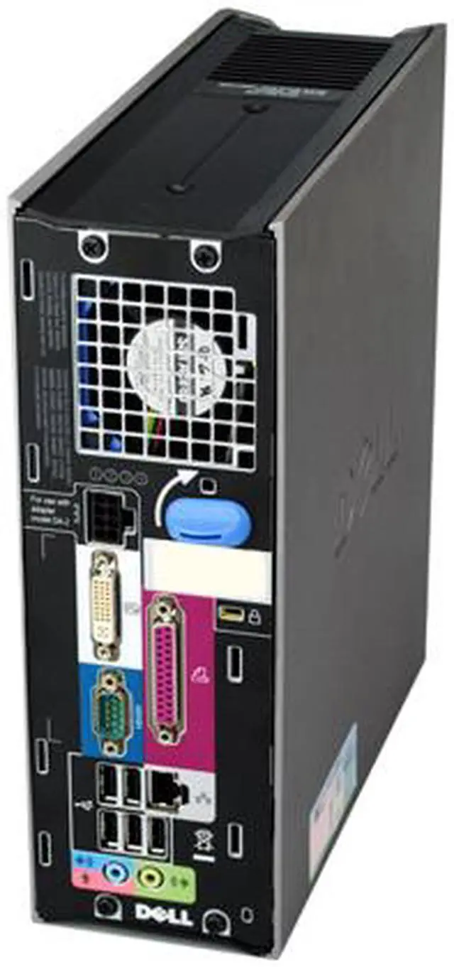 Alt view image 2 of 3 - DELL Desktop Computer OptiPlex 760 Intel Core 2 Duo E8400 4GB 160GB HDD Windows 7 Professional 64-Bit