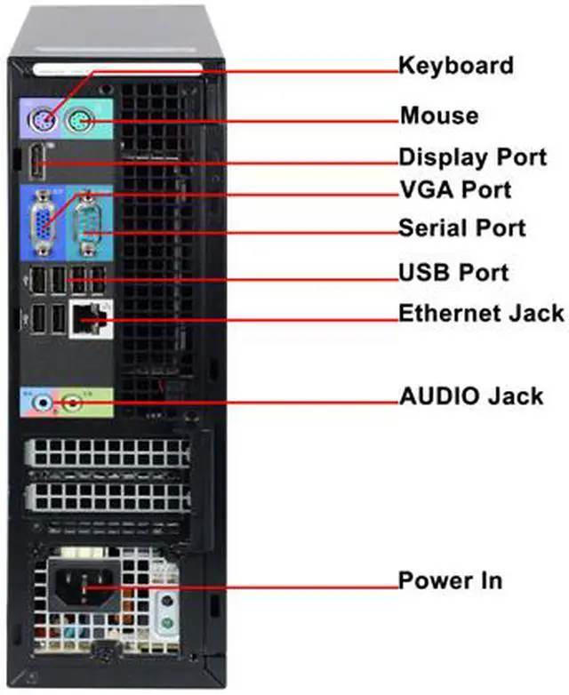 Alt view image 4 of 4 - DELL Desktop Computer 990 Intel Core i3-2100 8GB DDR3 1TB HDD Windows 7 Professional 64-bit
