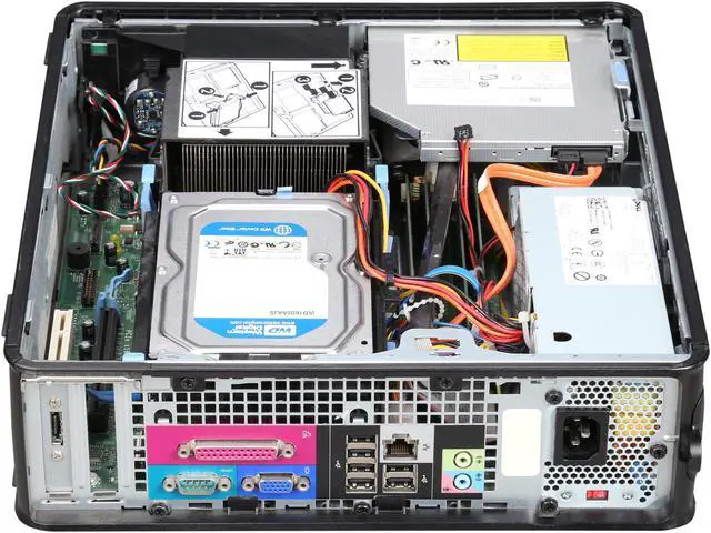 Alt view image 6 of 8 - DELL Desktop Computer OptiPlex 755 2.30GHz 4GB DDR2 160GB HDD Windows 7 Home Premium