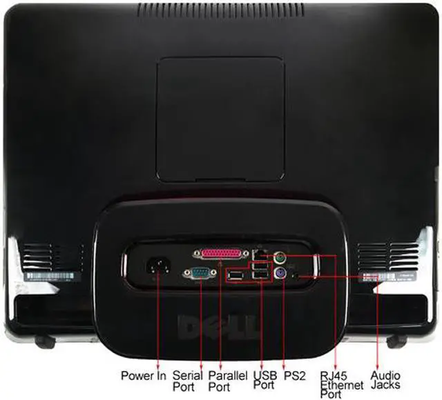 Alt view image 4 of 4 - DELL All-in-One Computer Vostro 320 Intel Pentium E5300 4GB DDR2 250GB HDD 19.0" Windows 7 Professional 64-bit