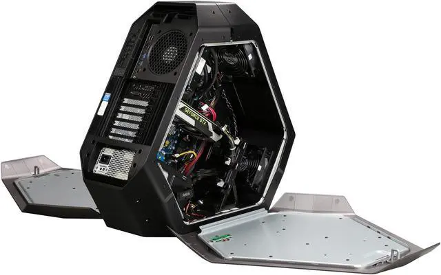 Alt view image 6 of 10 - Alienware Desktop Computer a51R2-1471SLV Intel Core i7-5820K 8GB DDR4 2TB HDD NVIDIA GeForce GTX 980 4 GB Windows 10 Home 64-Bit