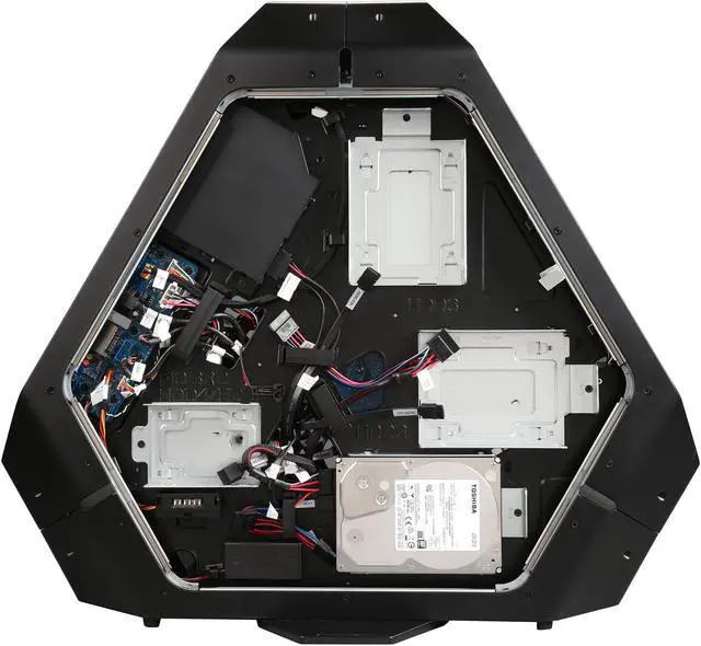 Alt view image 8 of 10 - Alienware Desktop Computer a51R2-1471SLV Intel Core i7-5820K 8GB DDR4 2TB HDD NVIDIA GeForce GTX 980 4 GB Windows 10 Home 64-Bit
