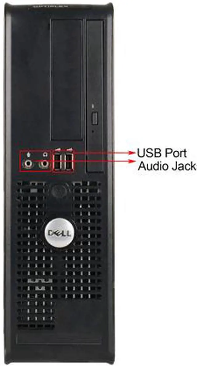 Alt view image 3 of 4 - DELL Desktop Computer 745 2.00GHz 4GB DDR2 1TB HDD Windows 7 Professional 64-bit