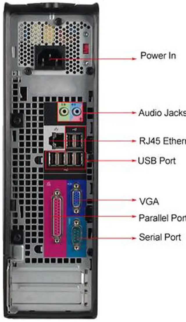 Alt view image 4 of 4 - DELL Desktop Computer 745 2.00GHz 4GB DDR2 1TB HDD Windows 7 Professional 64-bit