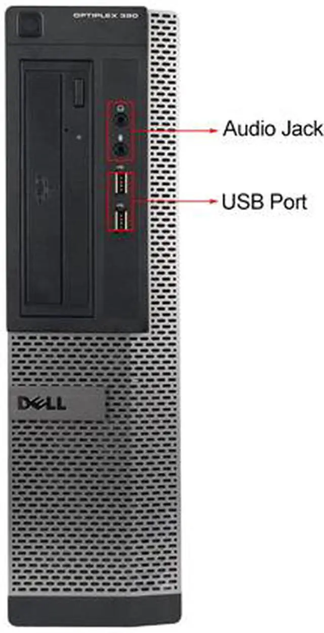 Alt view image 3 of 4 - DELL Desktop Computer 390 Intel Core i5-2400 8GB DDR3 1TB HDD Intel HD Graphics 2000 Windows 7 Professional 64-Bit