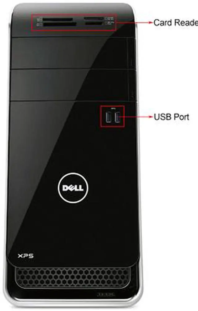 Alt view image 3 of 4 - DELL Desktop Computer XPS 8300 Intel Core i5-2300 4GB DDR3 1TB HDD Intel HD Graphics 2000 Windows 7 Professional 64-bit