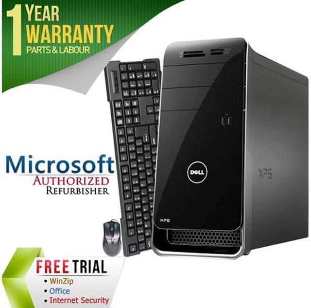 Refurbished: DELL Desktop Computer XPS 8500 8GB DDR3 2TB HDD