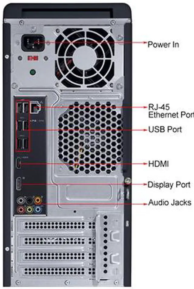 Alt view image 4 of 4 - DELL Desktop Computer XPS 8700 Intel Core i7-4790 8GB DDR3 2TB HDD NVIDIA Quadro FX3700 Windows 7 Professional 64-bit