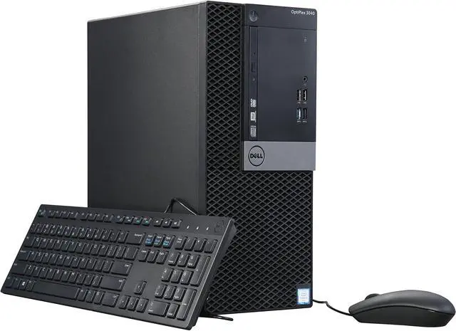 Main image of DELL Desktop Computer OptiPlex 3040 (C3JTP) Intel Core i5-6500 8 GB DDR3L 1TB HDD Intel HD Graphics 530 Windows 7 Professional 64-Bit (Includes Windows 10 Pro License)