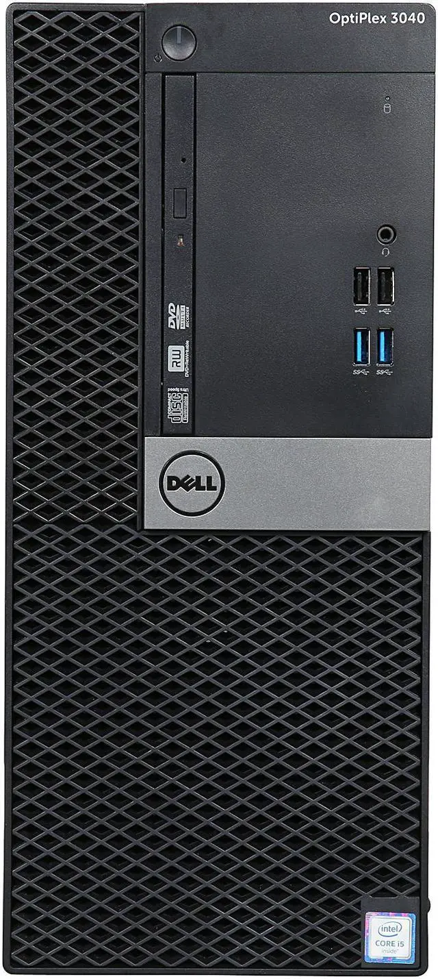 Alt view image 2 of 10 - DELL Desktop Computer OptiPlex 3040 (C3JTP) Intel Core i5-6500 8 GB DDR3L 1TB HDD Intel HD Graphics 530 Windows 7 Professional 64-Bit (Includes Windows 10 Pro License)