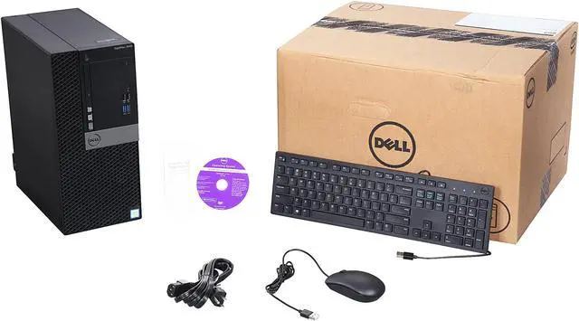 Alt view image 10 of 10 - DELL Desktop Computer OptiPlex 3040 (C3JTP) Intel Core i5-6500 8 GB DDR3L 1TB HDD Intel HD Graphics 530 Windows 7 Professional 64-Bit (Includes Windows 10 Pro License)