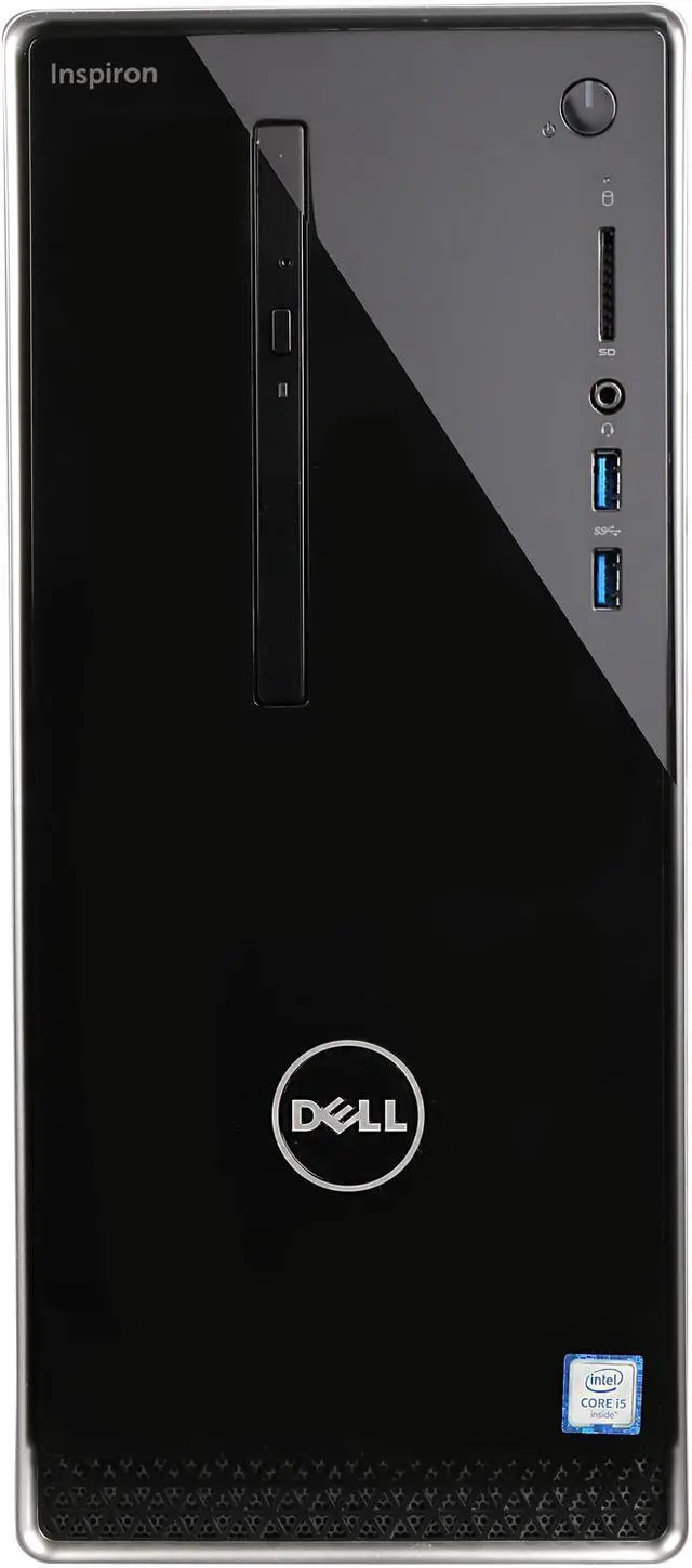 Alt view image 2 of 8 - DELL Desktop Computer Inspiron 3650 i3650-635SLV Intel Core i5-6400 8 GB DDR3L 1TB HDD Intel HD Graphics 530 Windows 10 Home 64-Bit