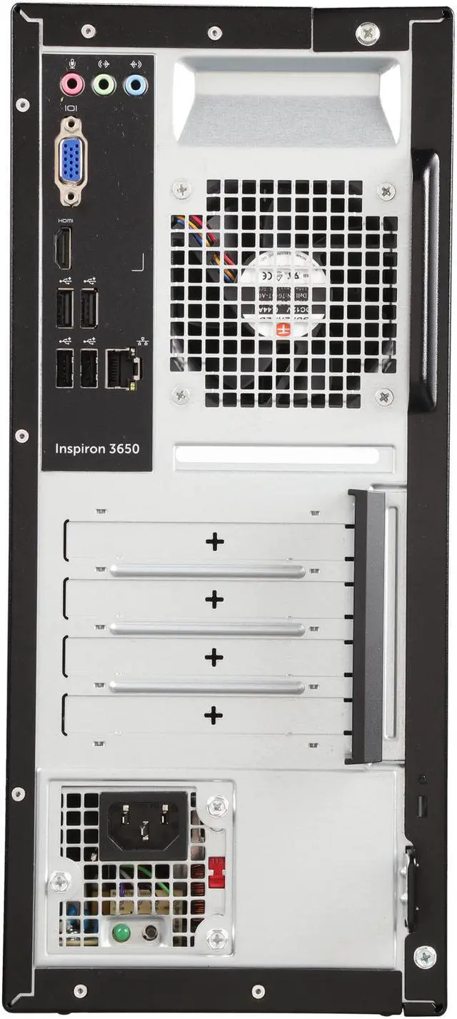 Alt view image 5 of 8 - DELL Desktop Computer Inspiron 3650 i3650-635SLV Intel Core i5-6400 8 GB DDR3L 1TB HDD Intel HD Graphics 530 Windows 10 Home 64-Bit