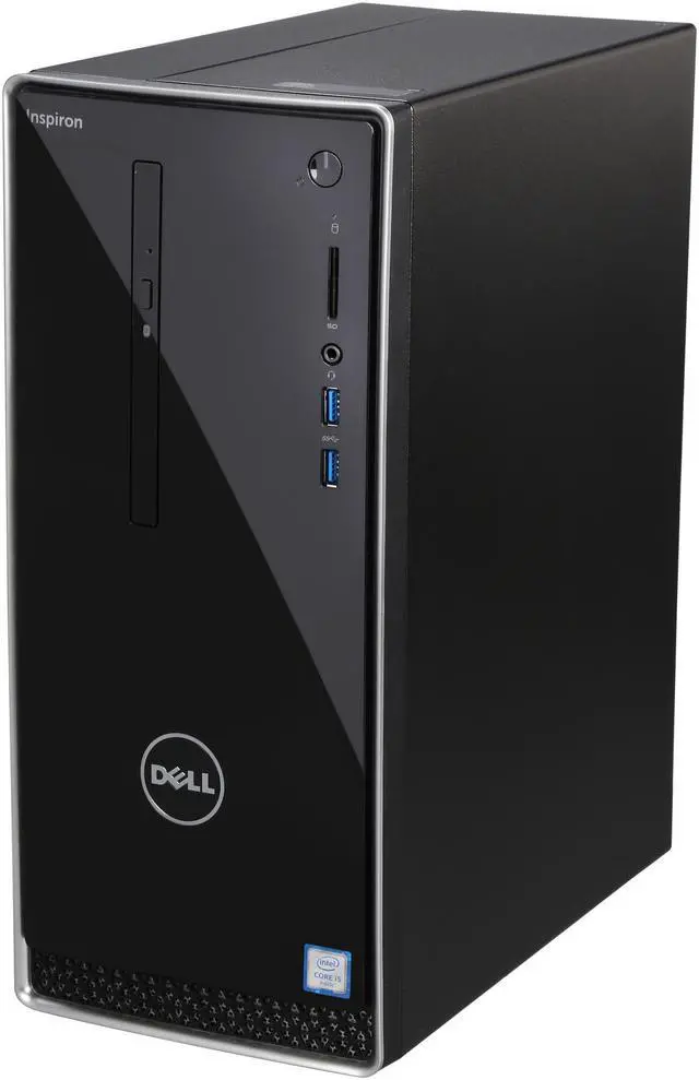 Alt view image 3 of 8 - DELL Desktop Computer Inspiron 3650 i3650-635SLV Intel Core i5-6400 8 GB DDR3L 1TB HDD Intel HD Graphics 530 Windows 10 Home 64-Bit
