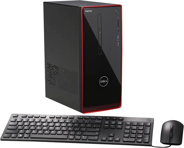 DELL Desktop Computer Inspiron 3656 i3656-3355BLK A10-8000 Series