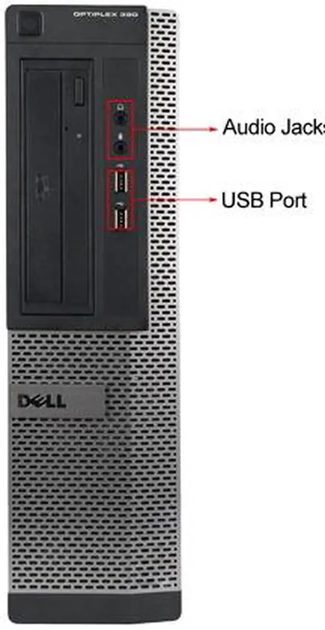 Alt view image 3 of 4 - DELL Desktop Computer OptiPlex GX390 Intel Core i5-2400 8GB DDR3 320GB HDD Intel HD Graphics 2000 Windows 10 Pro Multi-Language, English / Spanish