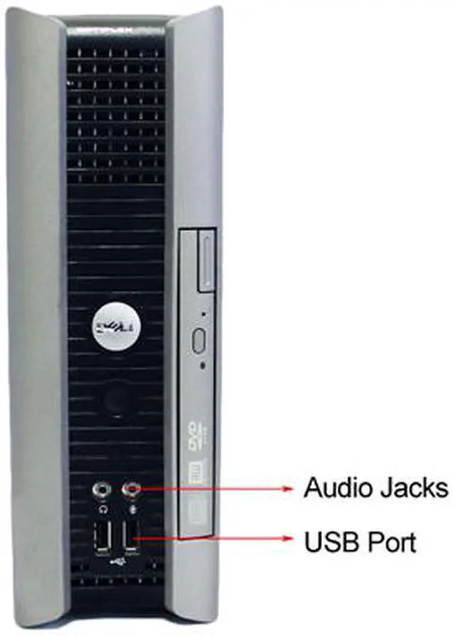 Alt view image 3 of 4 - DELL Desktop Computer OptiPlex GX745 2.00GHz 2GB DDR2 80GB HDD Intel HD Graphics Windows 10 Home Multi-Language, English / Spanish