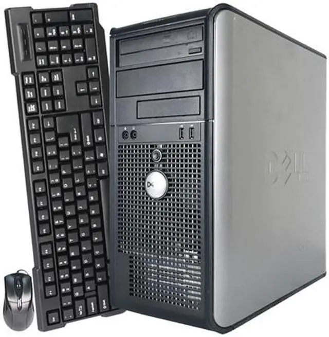 Alt view image 3 of 4 - DELL Desktop Computer OptiPlex GX755 Intel Core 2 Duo E6550 4GB DDR2 1TB HDD Intel HD Graphics Windows 10 Home Multi-language, English / French