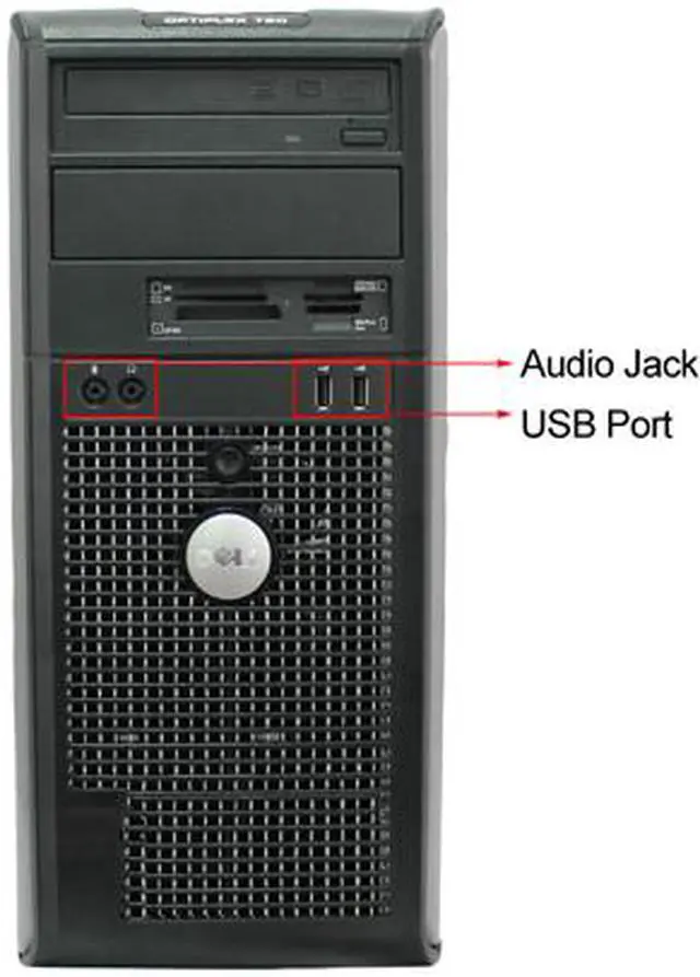 Alt view image 3 of 4 - DELL Desktop Computer OptiPlex GX760 Intel Core 2 Duo E7500 4GB DDR2 160GB HDD Windows 10 Pro