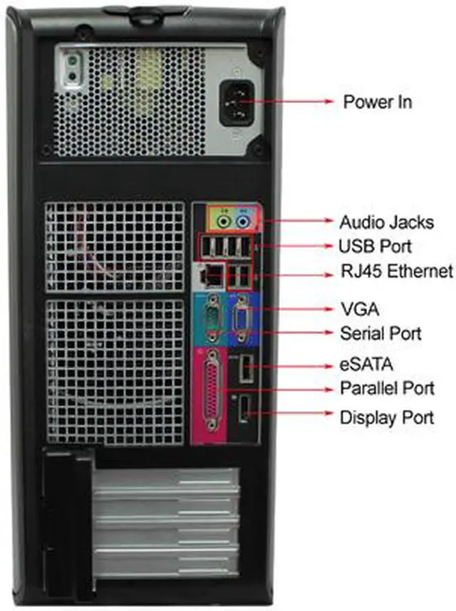 Alt view image 4 of 4 - DELL Desktop Computer OptiPlex GX760 Intel Core 2 Duo E7600 4GB DDR2 1TB HDD Intel HD Graphics Windows 10 Pro