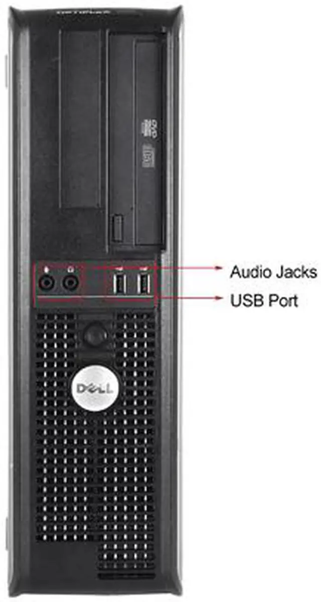 Alt view image 3 of 4 - DELL Desktop Computer OptiPlex GX780 Intel Core 2 Duo E8400 8GB DDR3 2TB HDD Intel HD Graphics Windows 10 Pro