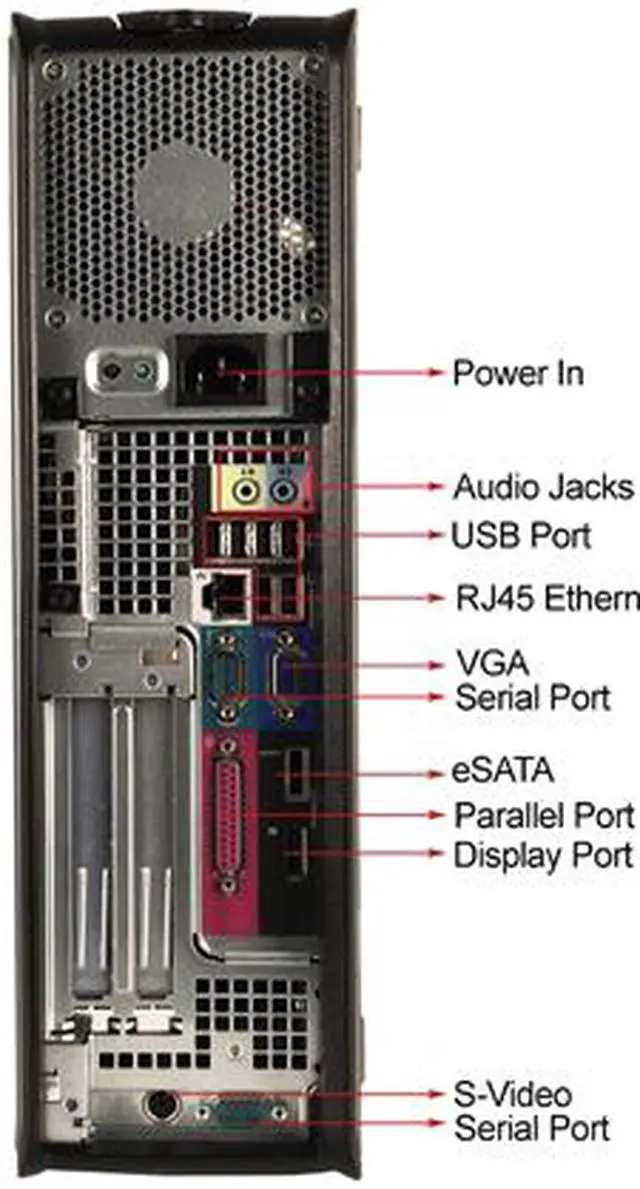 Alt view image 4 of 4 - DELL Desktop Computer OptiPlex GX780 Intel Core 2 Duo E8400 8GB DDR3 2TB HDD Intel HD Graphics Windows 10 Pro