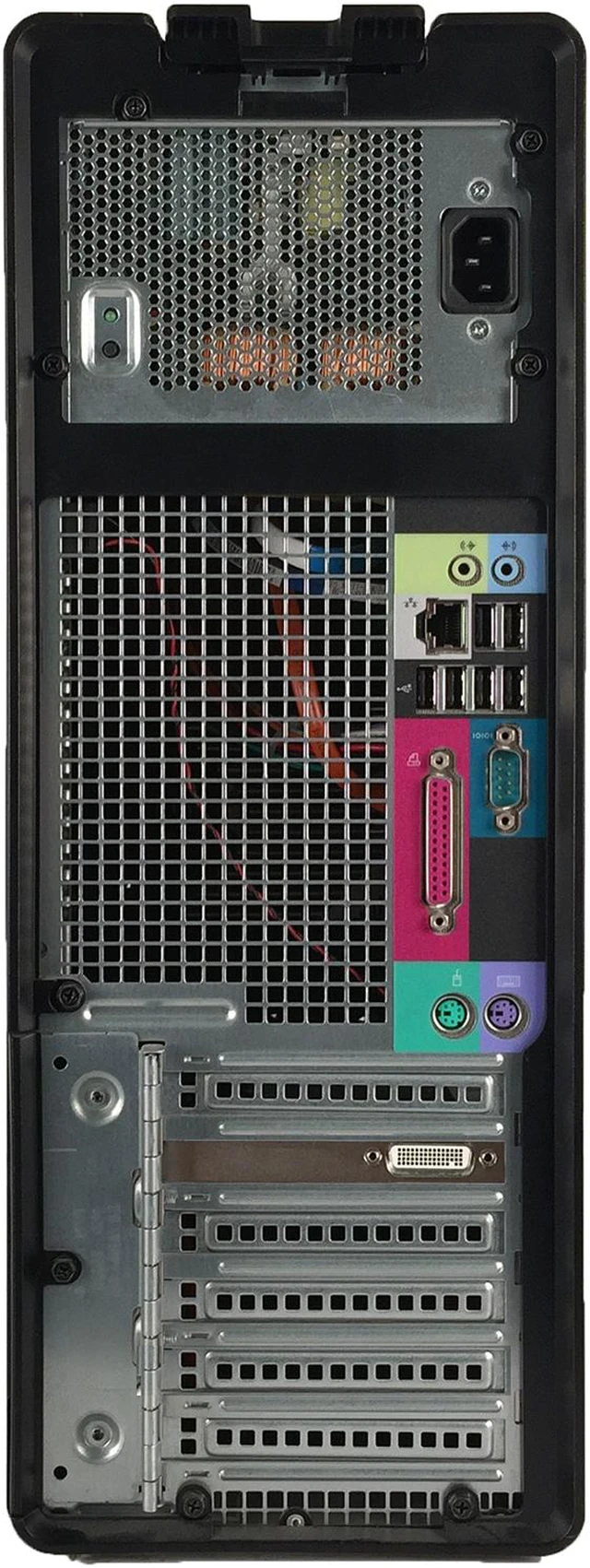 Alt view image 4 of 4 - DELL Desktop Computer Precision T3400 Intel Core 2 Quad Q6600 4GB DDR2 250GB HDD NVIDIA NVS 285 Windows 10 Pro Multi-Language, English / Spanish