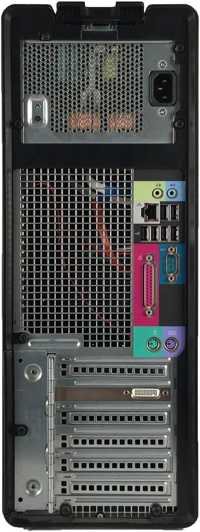 Alt view image 4 of 4 - DELL Desktop Computer Precision T3400 Intel Core 2 Quad Q6600 4GB DDR2 1TB HDD NVIDIA NVS 285 Windows 10 Pro Multi-Language, English / Spanish