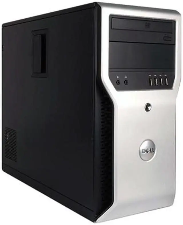 Alt view image 2 of 4 - DELL Desktop Computer Precision T1500 Intel Core i7-860 8GB DDR3 1TB HDD 120GB SSD NVIDIA NVS 310 Windows 10 Pro Multi-language, English / French
