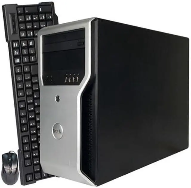 Alt view image 3 of 4 - DELL Desktop Computer Precision T1500 Intel Core i7-860 8GB DDR3 1TB HDD 120GB SSD NVIDIA NVS 310 Windows 10 Pro Multi-language, English / French