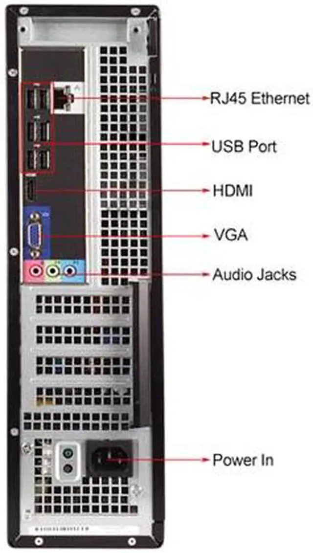 Alt view image 3 of 4 - Refurbished Dell OptiPlex 3010 Desktop Intel Core I5 3450 3.1G / 8G DDR3 / 320G / DVD / Windows 7 Professional 64 Bit / 1 Year Warranty