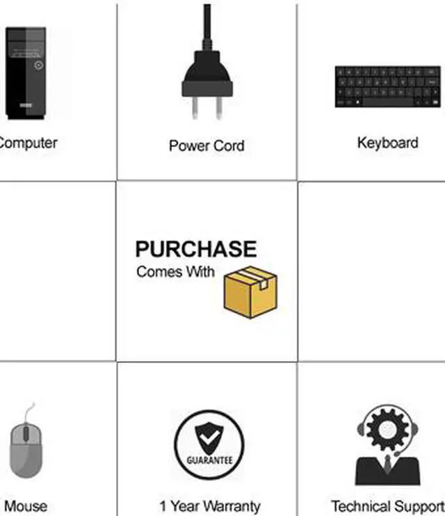 Alt view image 4 of 4 - DELL Desktop Computer OptiPlex 3020 Intel Core i3-4130 8GB DDR3 320GB HDD Intel HD Graphics 4400 Windows 10 Pro