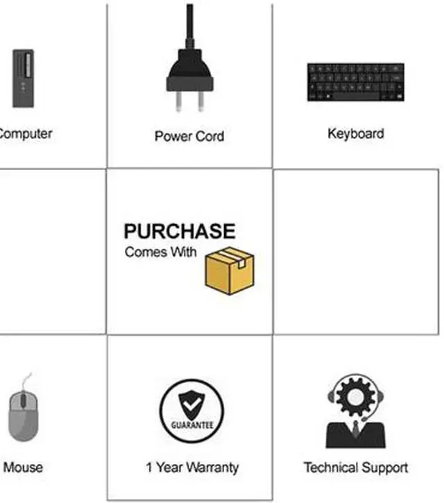 Alt view image 4 of 4 - Refurbished Dell OPTIPLEX 9020 USFF Intel Core I5 4570S 2.9G / 4G DDR3 / 250G / DVD / Windows 10 Professional/ 1 YEAR Warranty