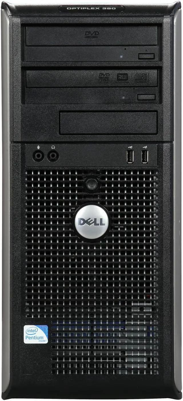 Alt view image 2 of 9 - DELL Desktop PC OptiPlex 380 Intel Pentium E5300 4 GB 80GB HDD Windows 7 Home Premium