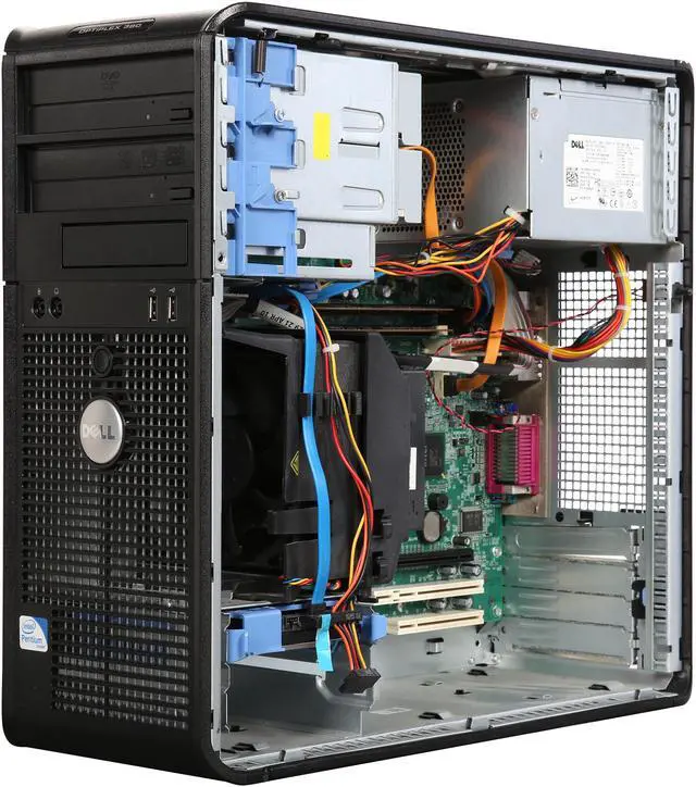 Alt view image 7 of 9 - DELL Desktop PC OptiPlex 380 Intel Pentium E5300 4 GB 80GB HDD Windows 7 Home Premium