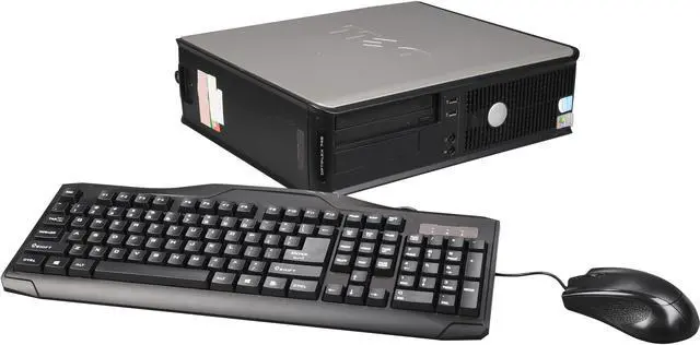Main image of DELL Desktop Computer OptiPlex 745 Intel Pentium D 945 4 GB 80GB HDD Windows 7 Home Premium