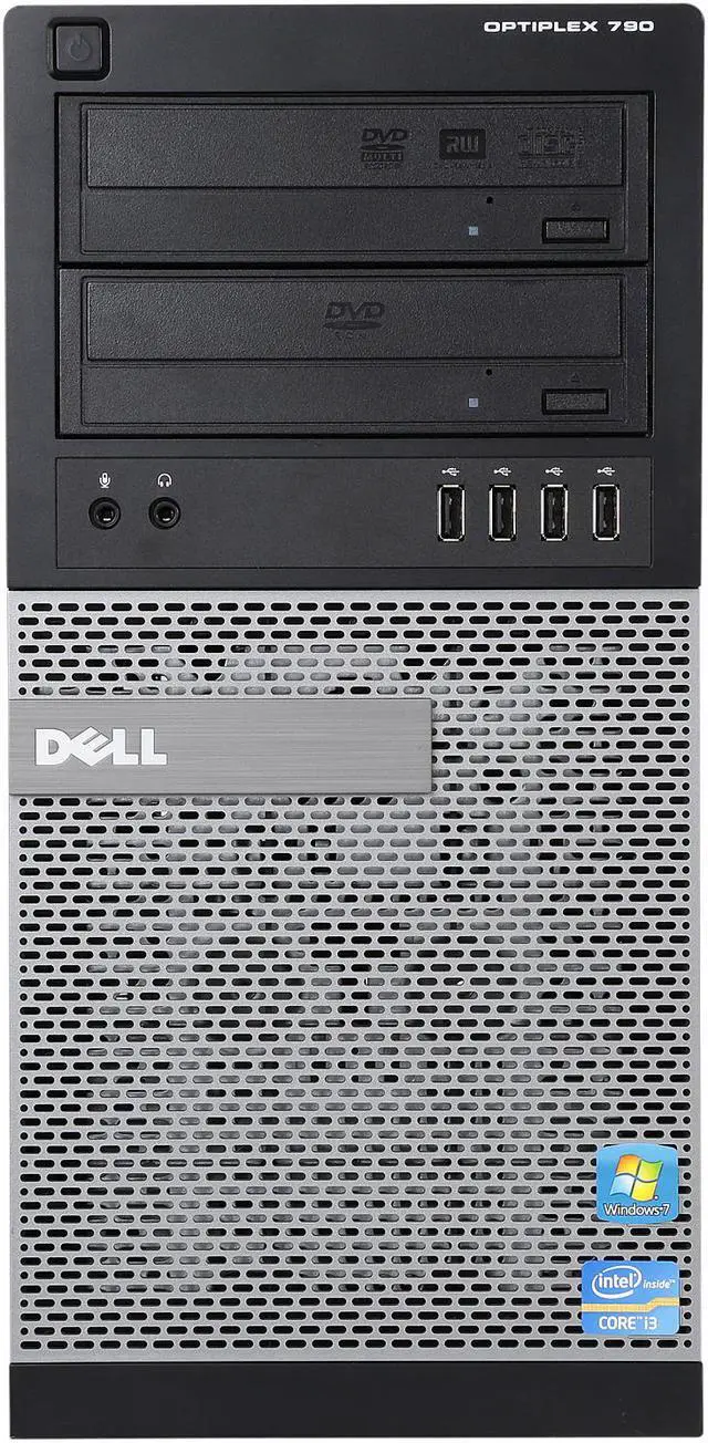 Alt view image 2 of 9 - DELL Desktop Computer 790 3.3GHz 4 GB 250GB HDD Windows 7 Professional 64-Bit
