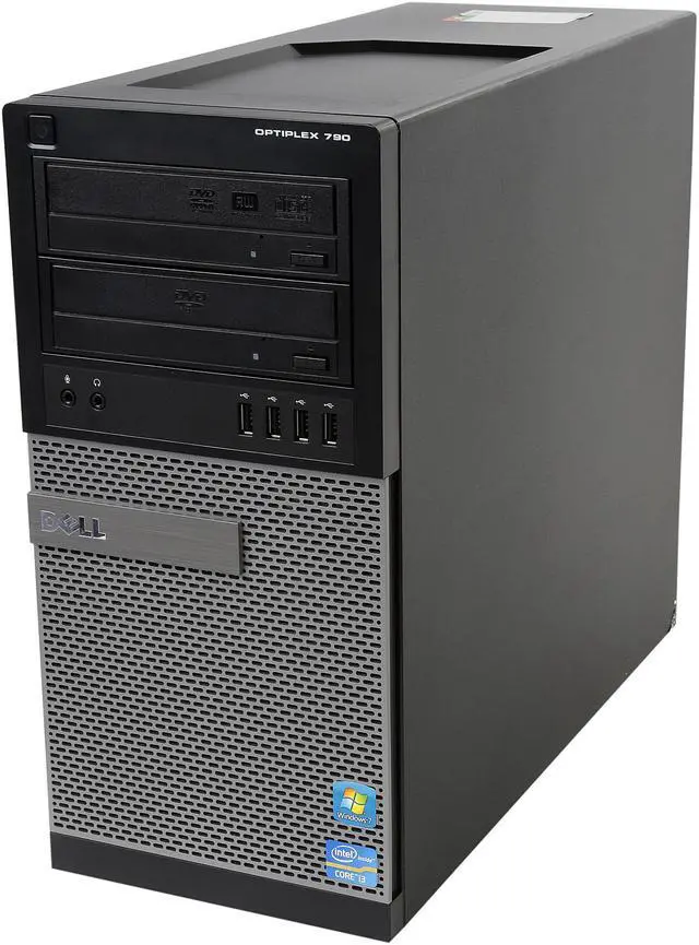 Alt view image 3 of 9 - DELL Desktop Computer 790 3.3GHz 4 GB 250GB HDD Windows 7 Professional 64-Bit