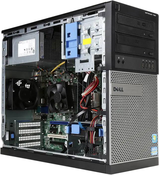 Alt view image 7 of 9 - DELL Desktop Computer 790 3.3GHz 4 GB 250GB HDD Windows 7 Professional 64-Bit