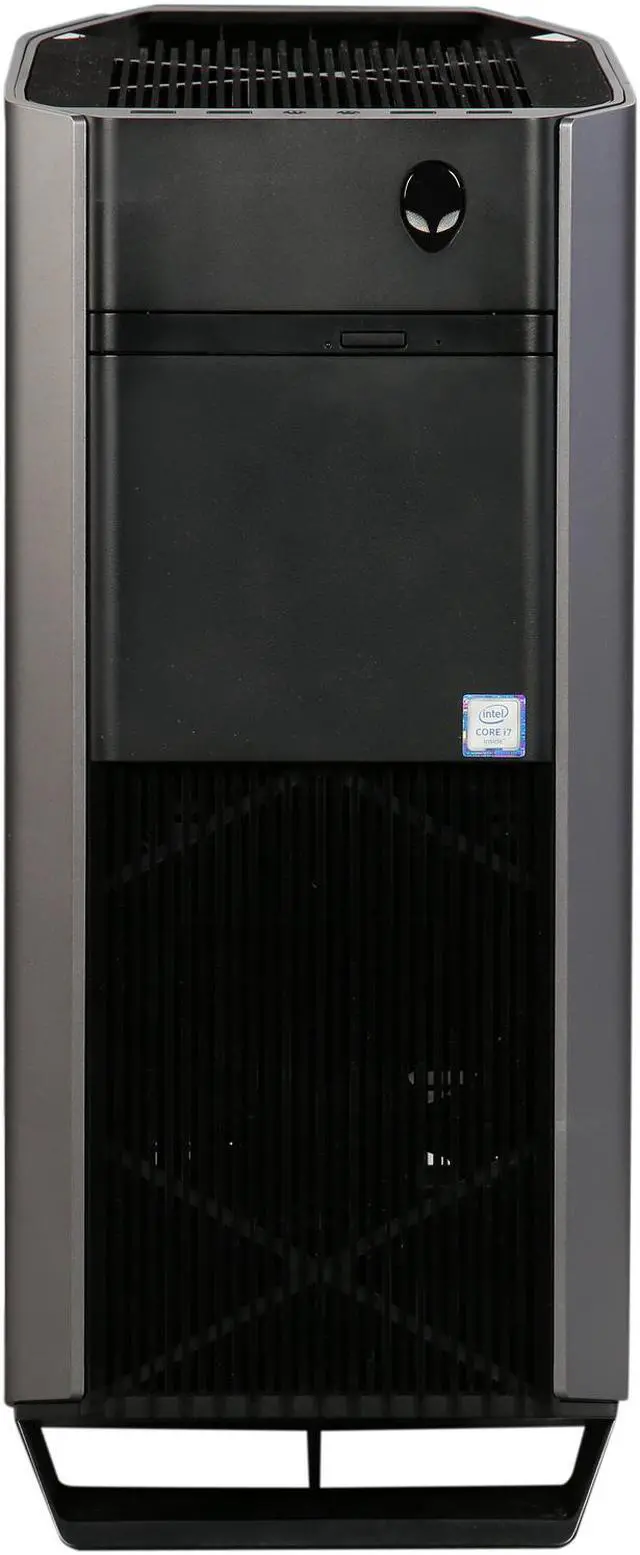 Alt view image 2 of 10 - Alienware Desktop PC Aurora R5 AUR5-12571SLV, Intel Core i7-6700 3.40 GHz, 16 GB DDR4, 2 TB HDD, 256 GB SSD, DVD+/-RW, NVIDIA GeForce GTX 1070 8 GB VR READY, Windows 10 Home, Epic Silver