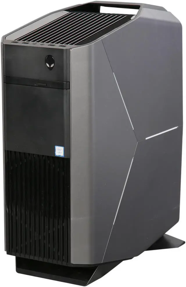 Alt view image 3 of 10 - Alienware Desktop PC Aurora R5 AUR5-12571SLV, Intel Core i7-6700 3.40 GHz, 16 GB DDR4, 2 TB HDD, 256 GB SSD, DVD+/-RW, NVIDIA GeForce GTX 1070 8 GB VR READY, Windows 10 Home, Epic Silver