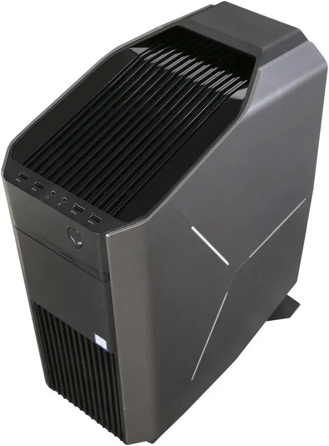 Alt view image 8 of 10 - Alienware Desktop PC Aurora R5 AUR5-12571SLV, Intel Core i7-6700 3.40 GHz, 16 GB DDR4, 2 TB HDD, 256 GB SSD, DVD+/-RW, NVIDIA GeForce GTX 1070 8 GB VR READY, Windows 10 Home, Epic Silver