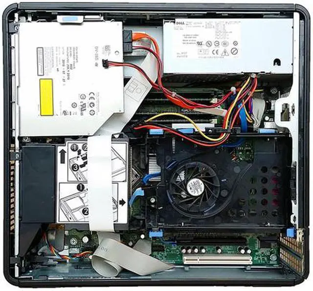 Alt view image 4 of 4 - Dell OptiPlex 780 Small Form Factor Desktop PC Intel Core 2 Duo E7400 (2.80 GHz) 4 GB Memory 160 GB HDD Windows 10 Home