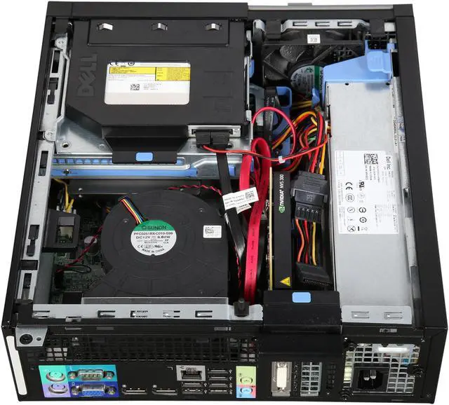 Alt view image 6 of 8 - DELL Grade A Desktop PC OptiPlex 7010 Intel Core i5 3rd Gen 3470 (3.20 GHz) 8 GB DDR3 2 TB HDD 100 GB SSD NVIDIA NVS 300 (Dual LCD Ready) Windows 10 Pro 64-Bit Microsoft Authorized Refurbished (MAR)